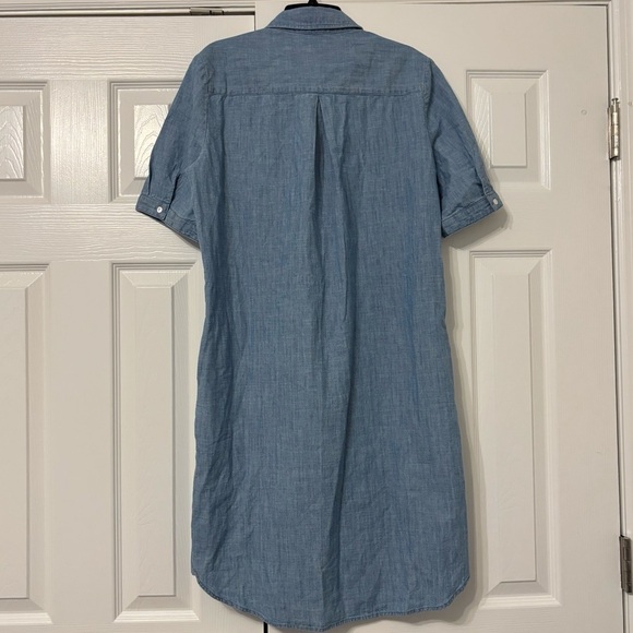 NWT J. McLaughlin Arissa Dress In Chambray Solid Women's Size XS - Picture 2 of 8